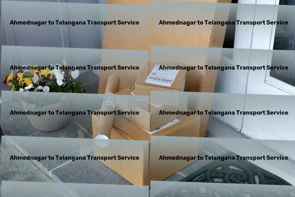 Ahmednagar to Telangana Household Goods Transport Full-service transport solutions