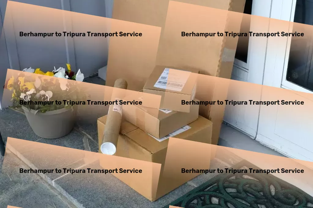 Berhampur to Tripura Courier And Parcel Commercial truckload shipping