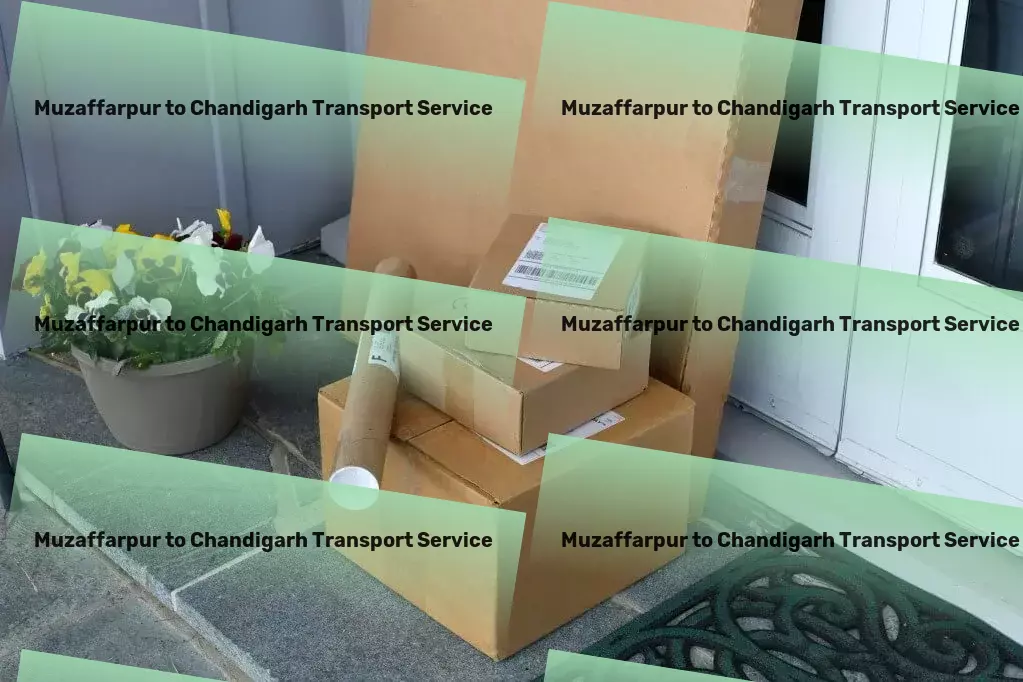 Muzaffarpur to Chandigarh Courier And Parcel Integrated smart solutions for an enhanced home experience! - Professional road freight services